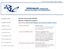 Tablet Screenshot of prinariconsulting.com